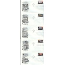 #4353-57 Fins and Chrome PCS FDC Set