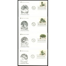 #1764-67 American Trees Pegasus FDC Set