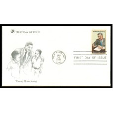 #1875 Whitney M. Young Jr. Pegasus FDC