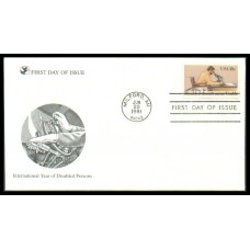 #1925 Disabled Persons Pegasus FDC