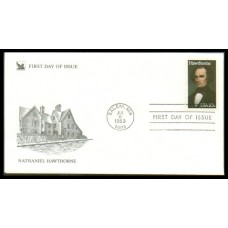 #2047 Nathaniel Hawthorne Pegasus FDC