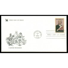 #2073 Carter G. Woodson Pegasus FDC