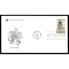 #2089 Jim Thorpe Pegasus FDC