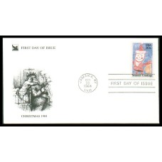 #2108 Santa Claus Pegasus FDC