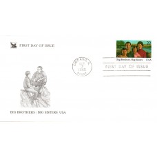 #2162 Big Brothers - Big Sisters Pegasus FDC