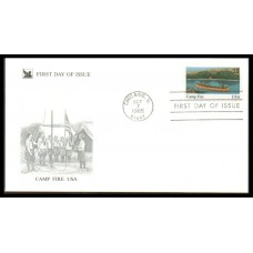 #2163 Camp Fire Pegasus FDC