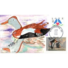 #RW57 Black Bellied Whistling Duck Peltin FDC