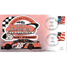 Tony Stewart Wins Dual Peterman Event Cover