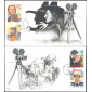 #2445-48 Classic Films Peterman FDC Set