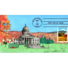 #2533 Vermont Statehood Peterman FDC