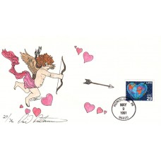 #2536 Love - Earth Peterman FDC