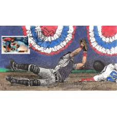 #2619 Olympic Baseball Peterman FDC