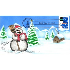 #2799 Snowman Peterman FDC