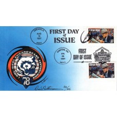 #3146//50 George Halas Dual Peterman FDC