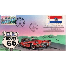 #3585 Greetings From Missouri Dual Peterman FDC