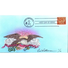 #3646 Coverlet Eagle Peterman FDC