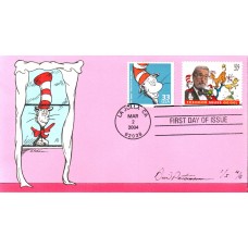 #3835 Theodor Seuss Geisel Peterman FDC