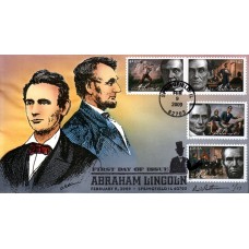 #4380-83 Abraham Lincoln Peterman FDC