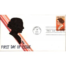 #2146 Abigail Adams Pinstripe FDC