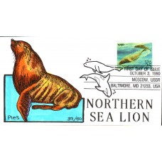 #2509 Northern Sea Lion PLES FDC