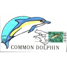 #2511 Common Dolphin PLES FDC