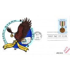 #2551 Desert Shield/Storm PLES FDC