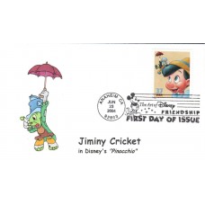 #3868 Disney - Pinocchio PMW FDC