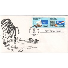 #2506-07 Micronesia - Marshall Islands Pohl FDC