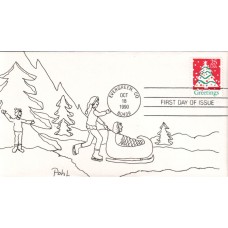 #2515 Christmas Tree Pohl FDC