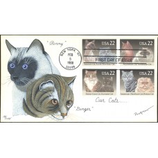 #2372-75 Cats Poormon FDC