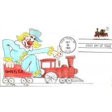 #2719 Toy Locomotive Pope FDC