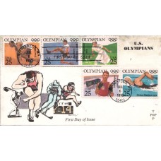 #2496-2500 Summer Olympics PopTop FDC