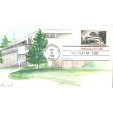 #2021 Gropius House Powell FDC