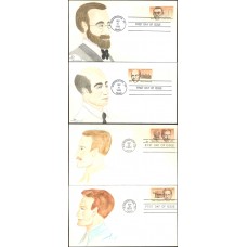 #2055-58 American Inventors Powell FDC Set