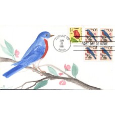 #2478 Eastern Bluebird Powell FDC