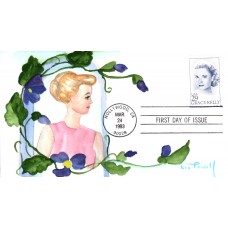 #2749 Grace Kelly Powell FDC