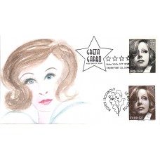 #3943 Greta Garbo Joint Powell FDC