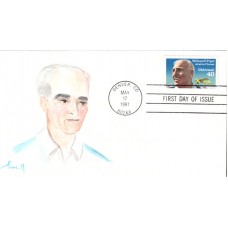 #C129 William T. Piper Powell FDC