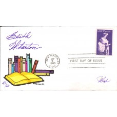 #1832 Edith Wharton Forerunner Pugh FDC