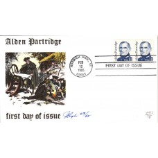 #1854 Alden Partridge Pugh FDC