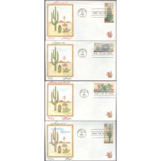 #1942-45 Desert Plants First Pugh FDC Set