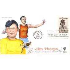 #2089 Jim Thorpe Pugh FDC