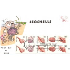 #2117-21 Seashells Pugh FDC