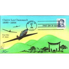 #2187 Claire Chennault Pugh FDC