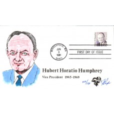 #2189 Hubert H. Humphrey Pugh FDC