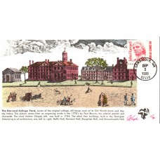 #2190 John Harvard Zip Pugh FDC