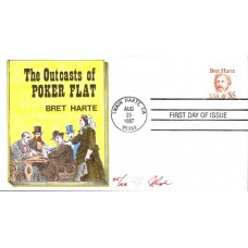 #2196 Bret Harte Pugh FDC