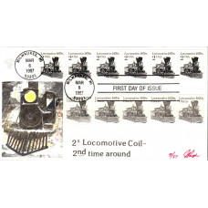 #2226 Locomotive 1870s Pugh FDC