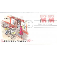 #2261 Popcorn Wagon 1902 Pugh FDC