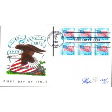 #2285A Flag and Clouds Pugh FDC